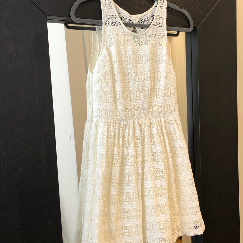 BB Dakota ivory lace dress - size 2